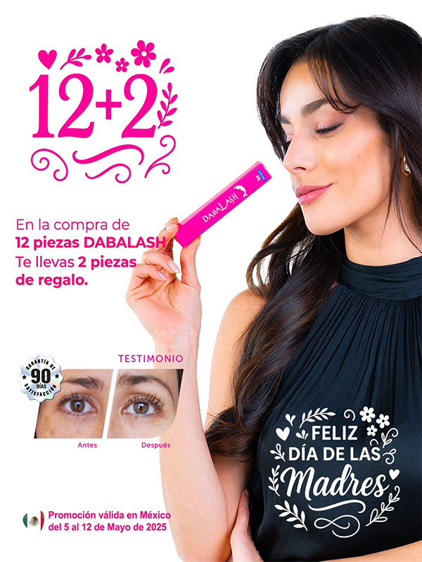 Promoción Dabalash Día de las Madres 12+2
